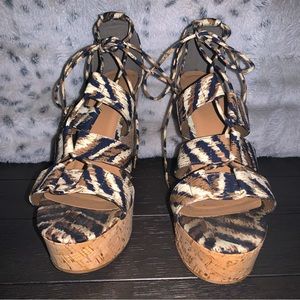 Gorgeous wedged heels